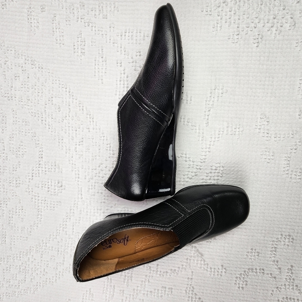 Söfft Eüro Soft Black Wedge Shoes - Picture 7 of 11